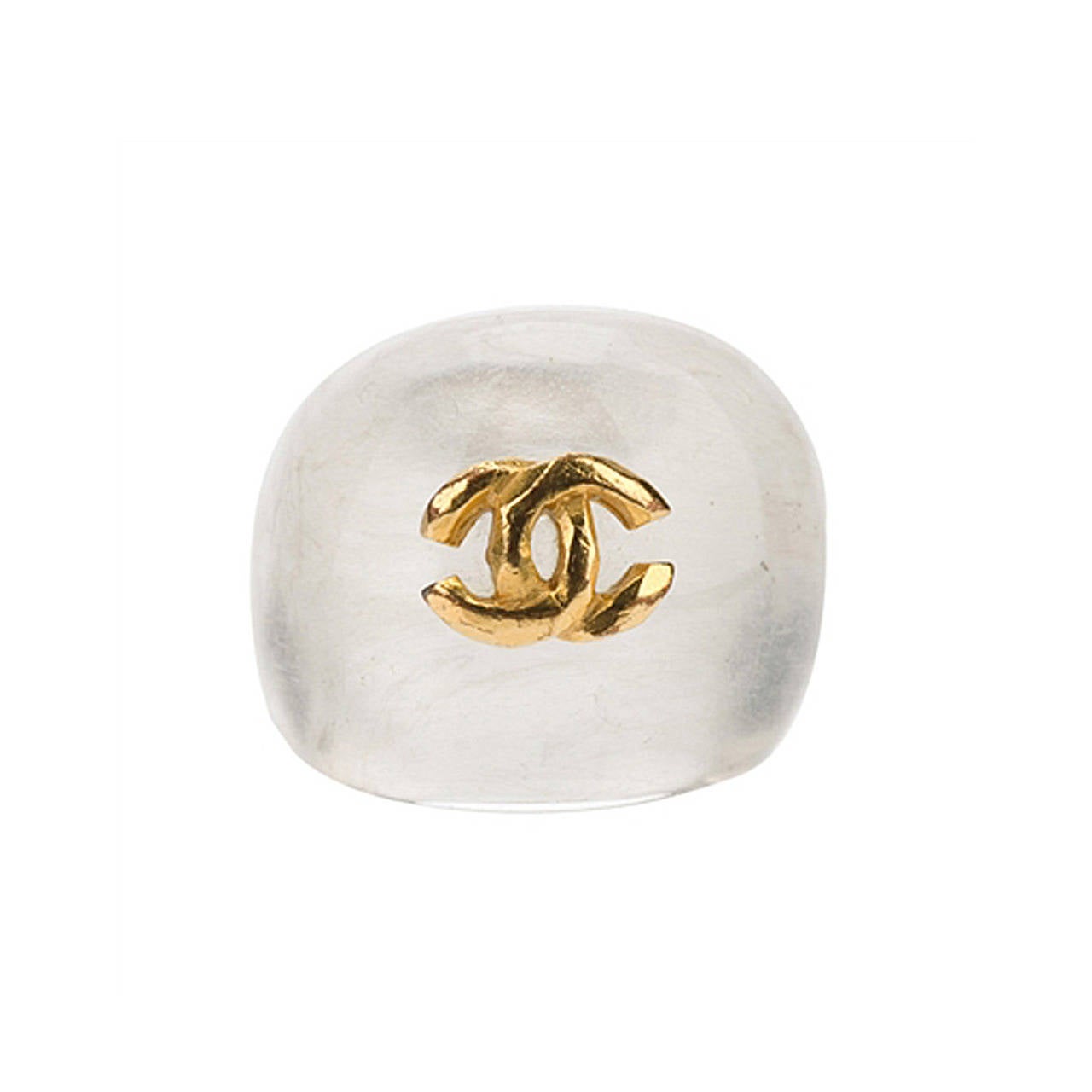 Chanel Acrylic Ring