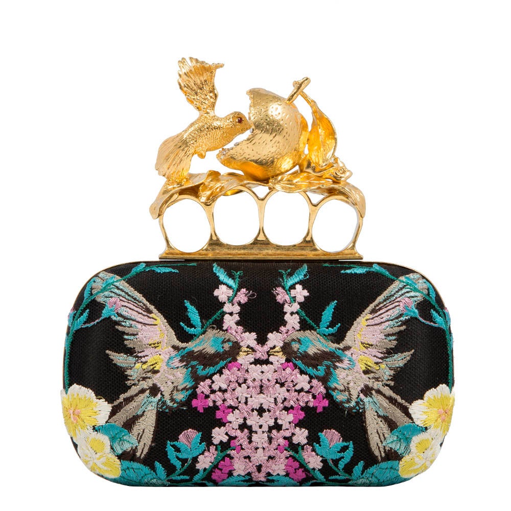 Alexander McQueen Short Knuckle Box Limited Edition Clutch In Excellent Condition In London, GB