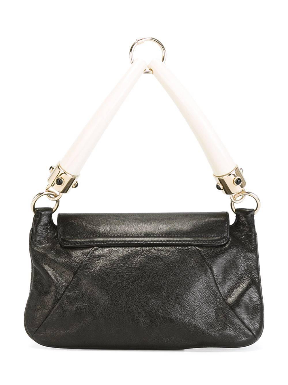 Black Yves Saint Laurent Vintage Mombasa Bag