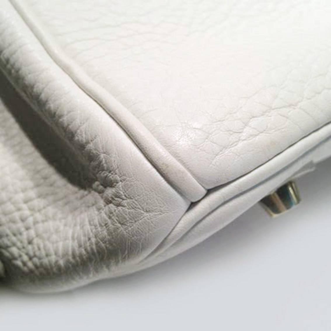 Hermes White Birkin Bag 35cm at 1stdibs  