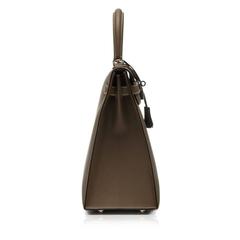 Hermes Grey Etoupe Kelly Epsom 35cm