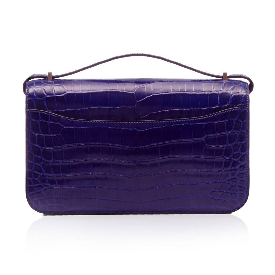 hermes alligator clutch