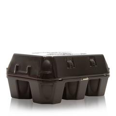 Chanel Black "Egg Box" Jewellery Bag