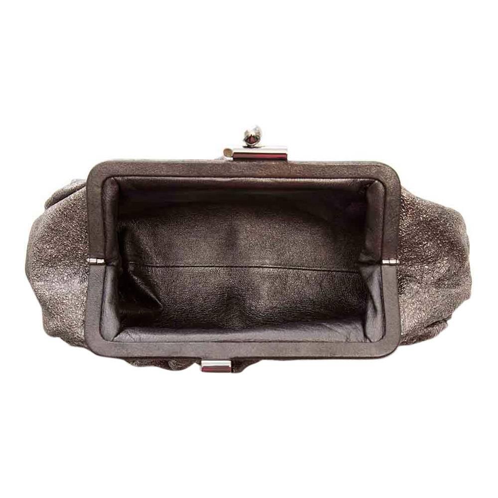 Chanel Metallic Evening Clutch at 1stdibs