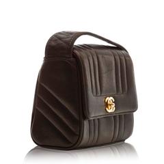 Chanel Vintage Black Box Bag