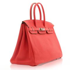 Hermes Rose Jaipur Birkin Bag 35cm