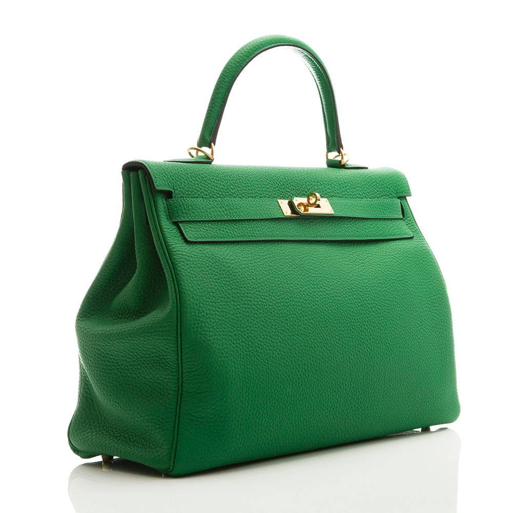 kelly green purse