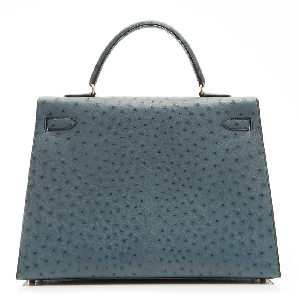 hermes kelly ostrich