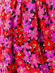 Yves Saint Laurent Vintage Floral Pencil Skirt