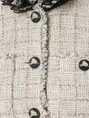 Chanel Jacke aus Tweed mit Fransen
