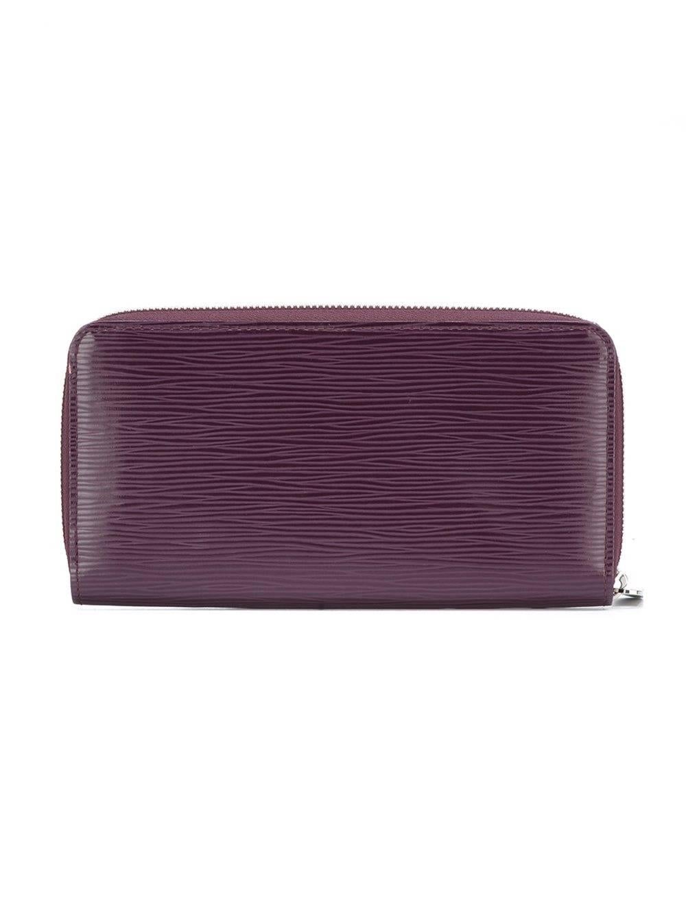 Louis Vuitton Purple Epi Leather Wallet In Excellent Condition In London, GB