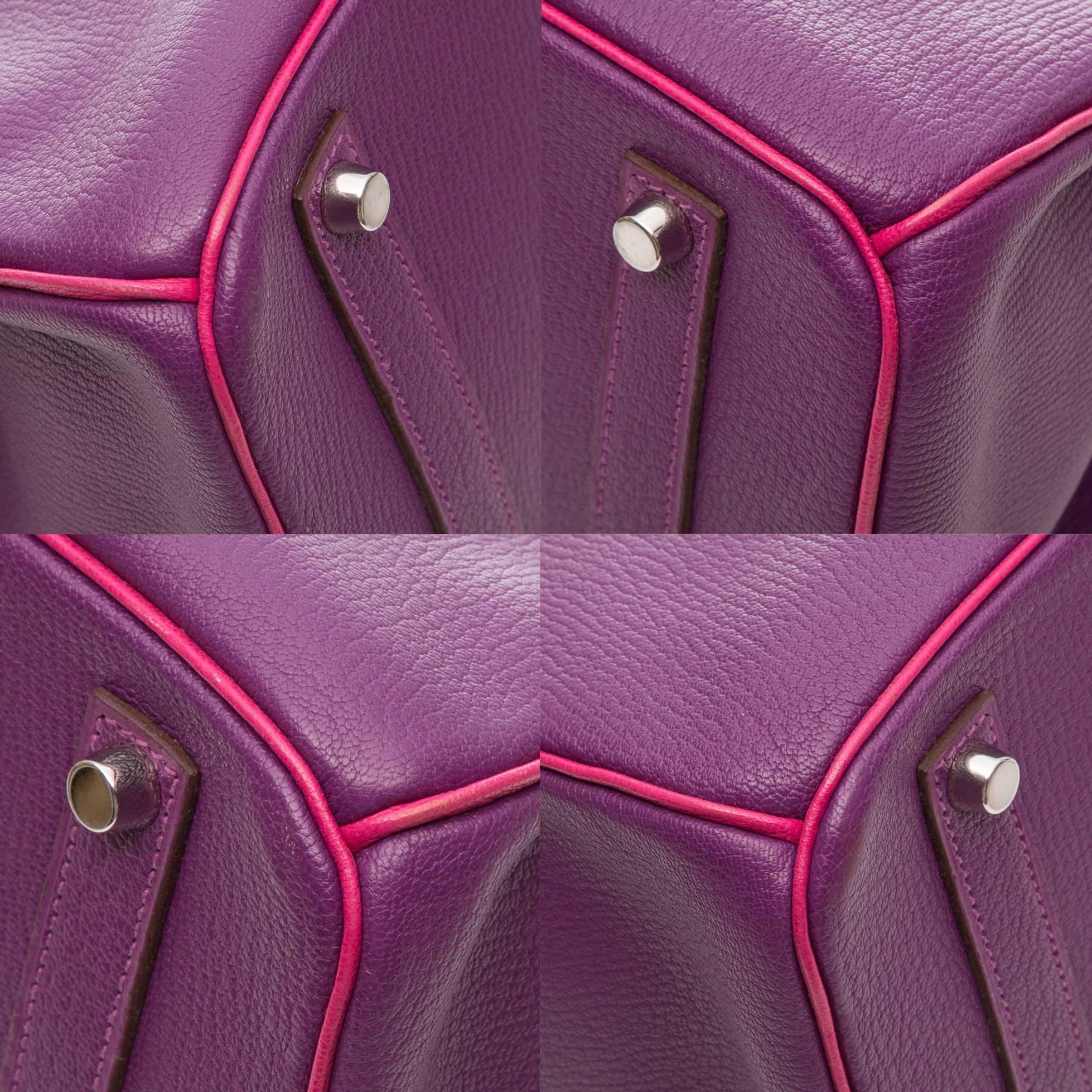 Hermes Special Order Bi-colour Togo Leather 35cm Birkin Bag 2