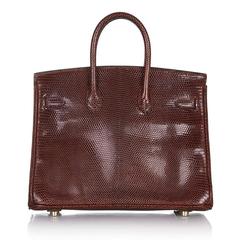 Hermes Cocaon Lizard Birkin 25 Bag