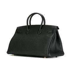 Hermes Black Togo Birkin 30 Bag