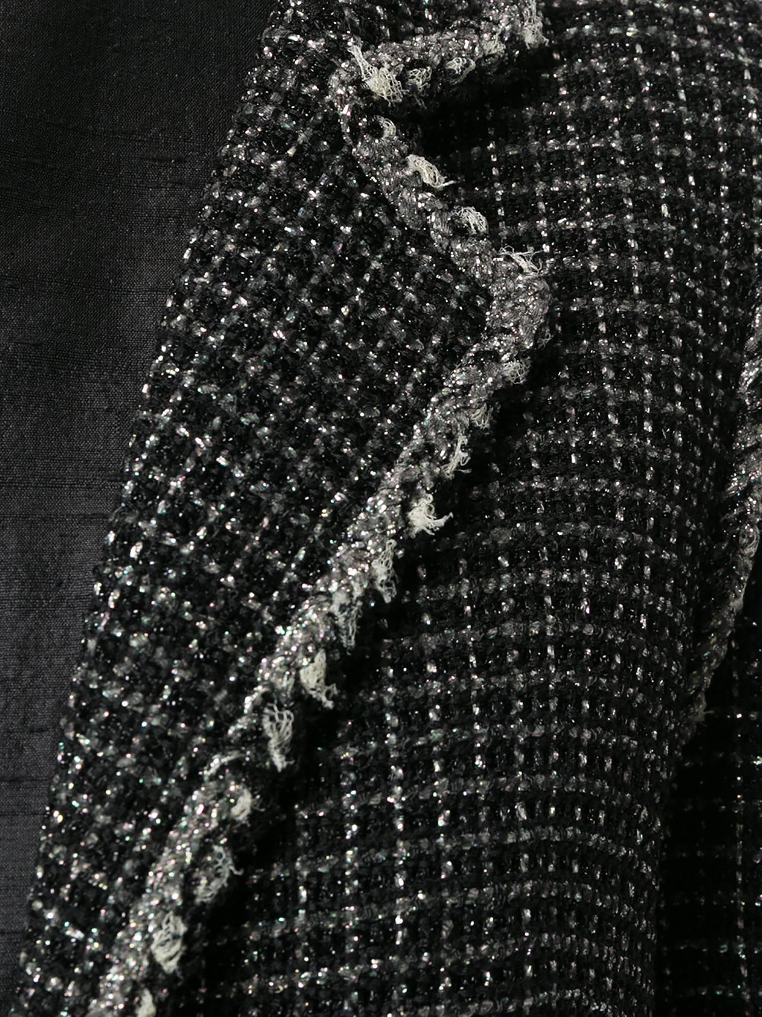 Women's Chanel Metallic Tweed Jacket