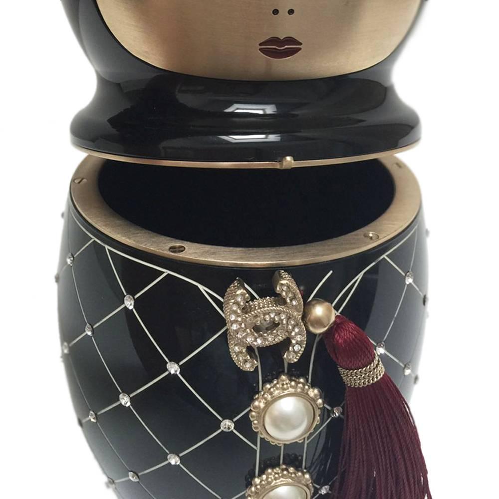 chanel russian doll bag