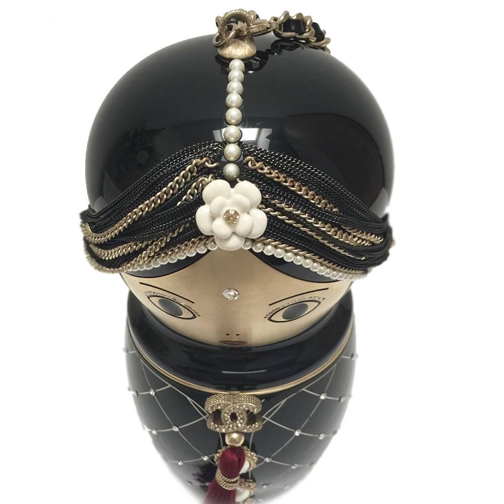 Limited Edition Chanel Doll Bag In Excellent Condition In London, GB