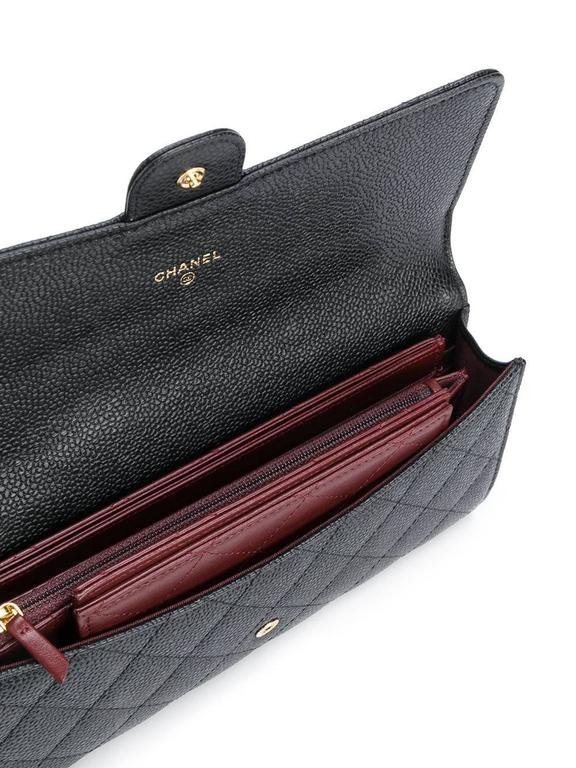 chanel vintage caviar wallet