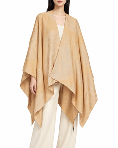 Hermès Cashmere New Libris Poncho