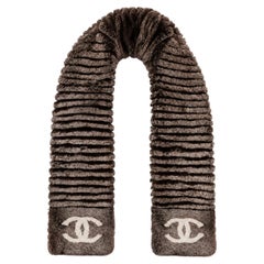 Chanel Women's Orylag and Fabric CC Scarf