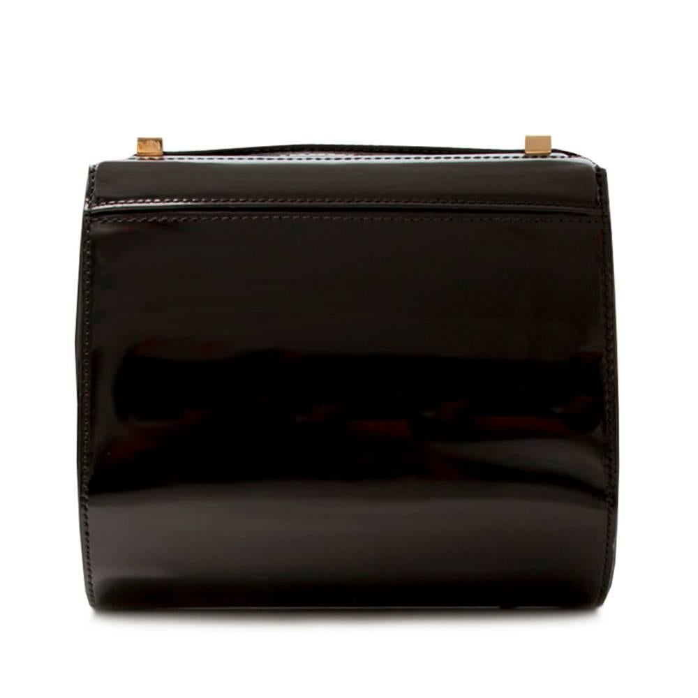Women's Givenchy Pandora Box Mini Patent Leather Shoulder Bag