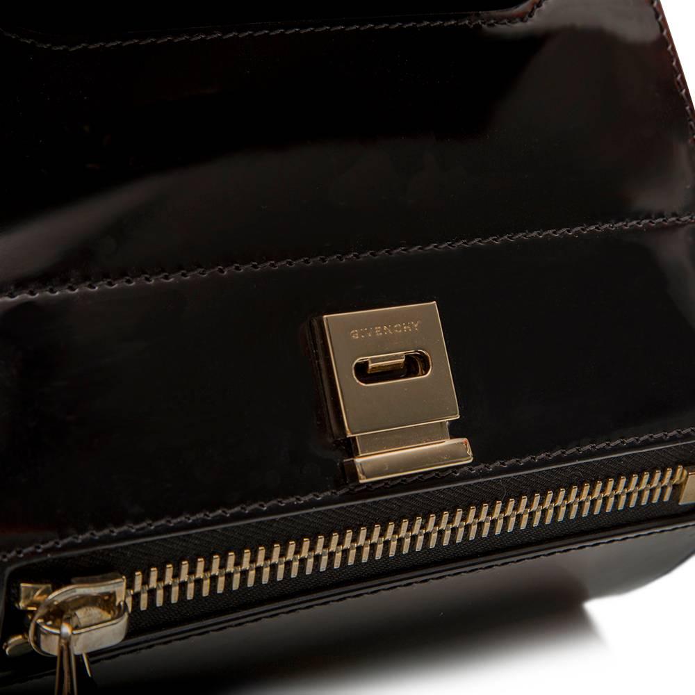Givenchy Pandora Box Mini Patent Leather Shoulder Bag 2