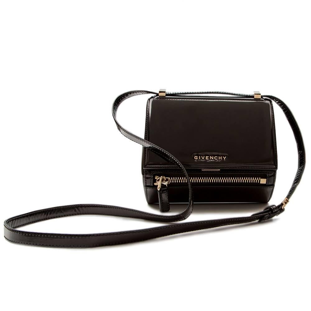 Givenchy Pandora Box Mini Patent Leather Shoulder Bag 3