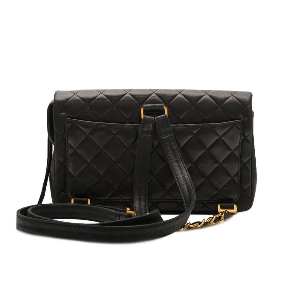 Women's Chanel Black 2.55 Backpack