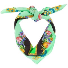 Versace Vintage Printed Scarf