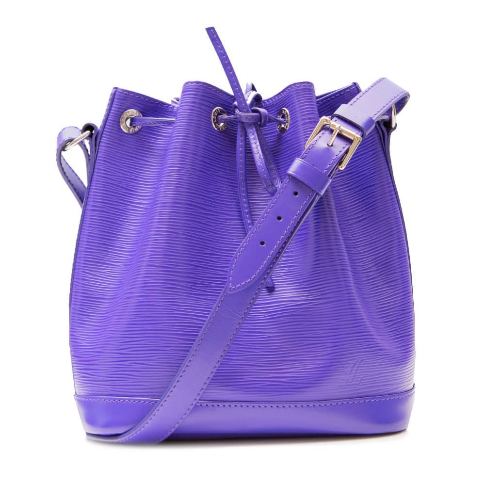 Louis Vuitton Purple Petit Noe Bag 2