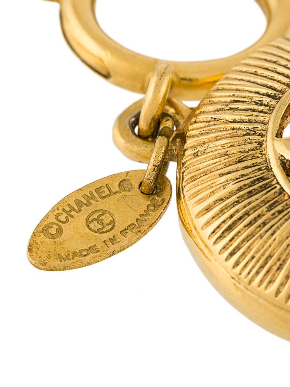 Chanel Logo Medallion Bracelet In Excellent Condition In London, GB