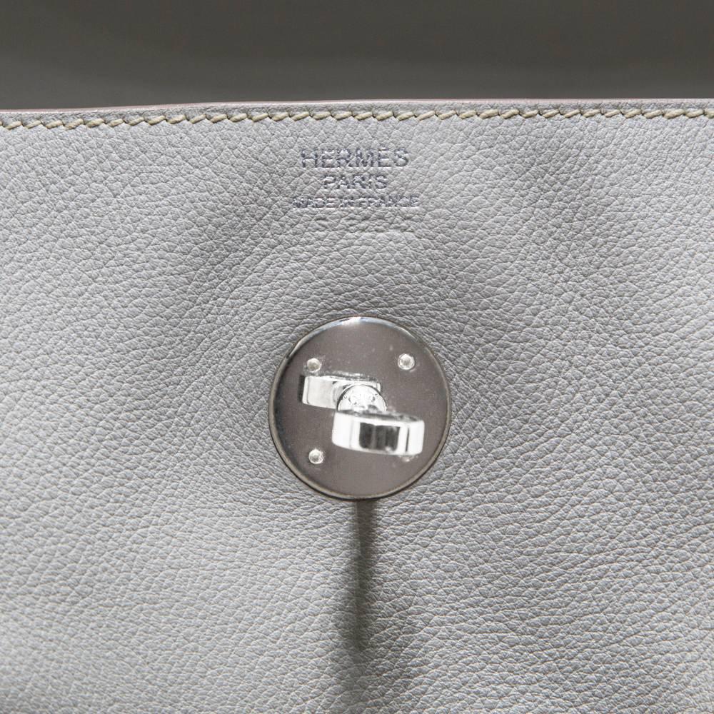 Women's Hermes Blanc White Lindy Bag