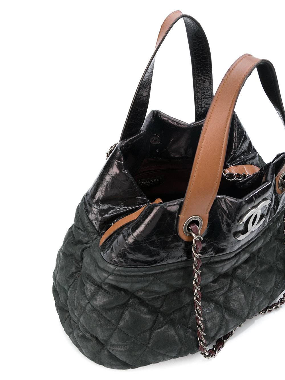 Women's or Men's Chanel Black Coco Cocoon Tote Bag 