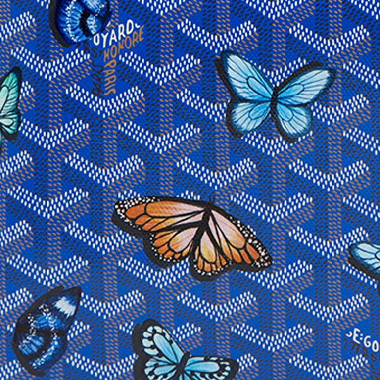 Customised Goyard Monogram St Louis Bag at 1stDibs  goyard butterfly bag,  goyard butterfly tote, butterfly goyard bag