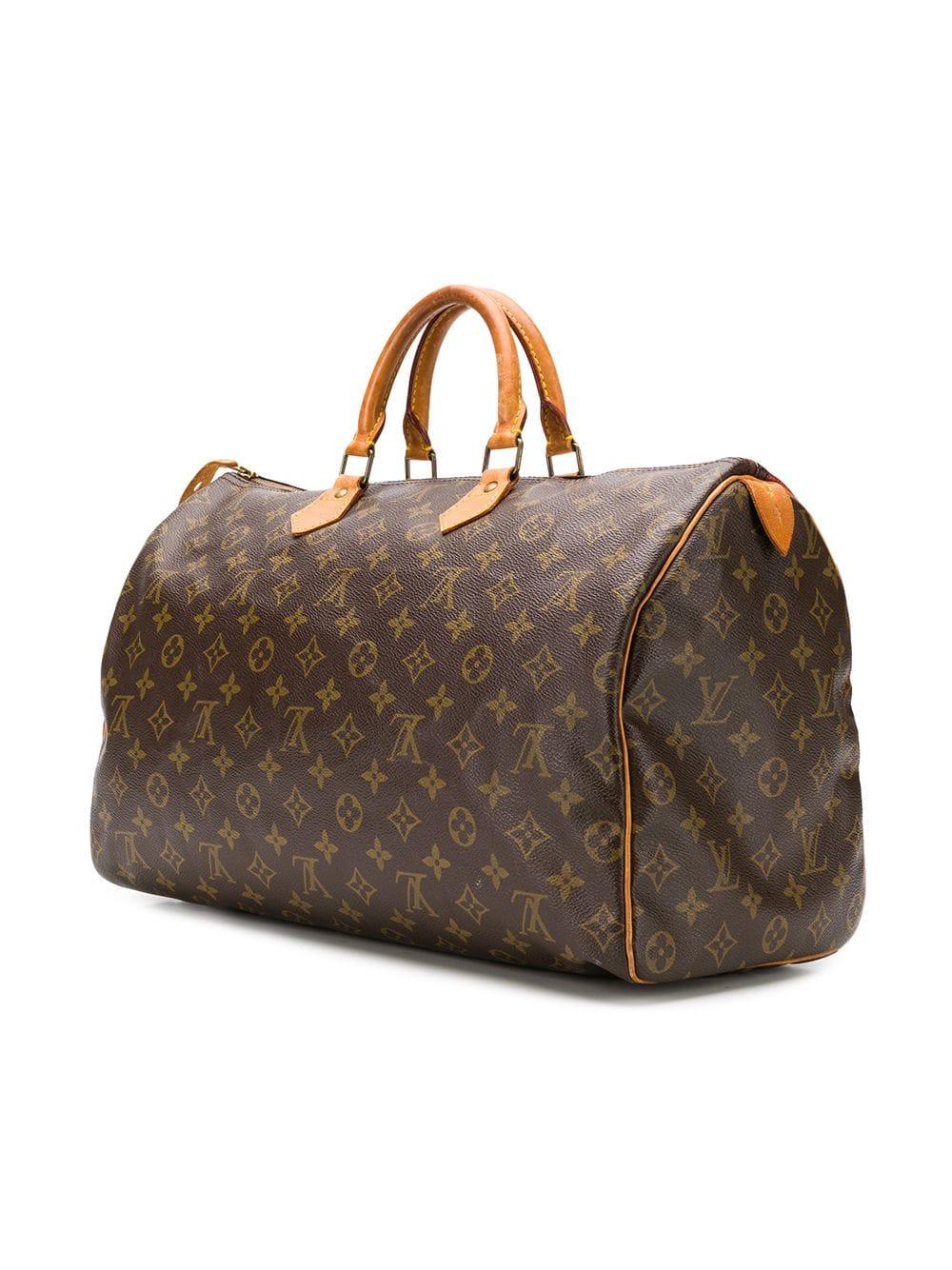 This hand-painted Louis Vuitton 'Japanese Wave' Keepall bag from Rewind's Emotional Baggage collection, where iconic handbags are specially customised with hand-painted illustrations is expertly crafted in monogram Canvas leather and accented by