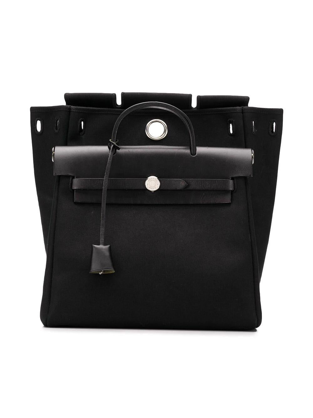 Hermès Black 30cm Herbag 1