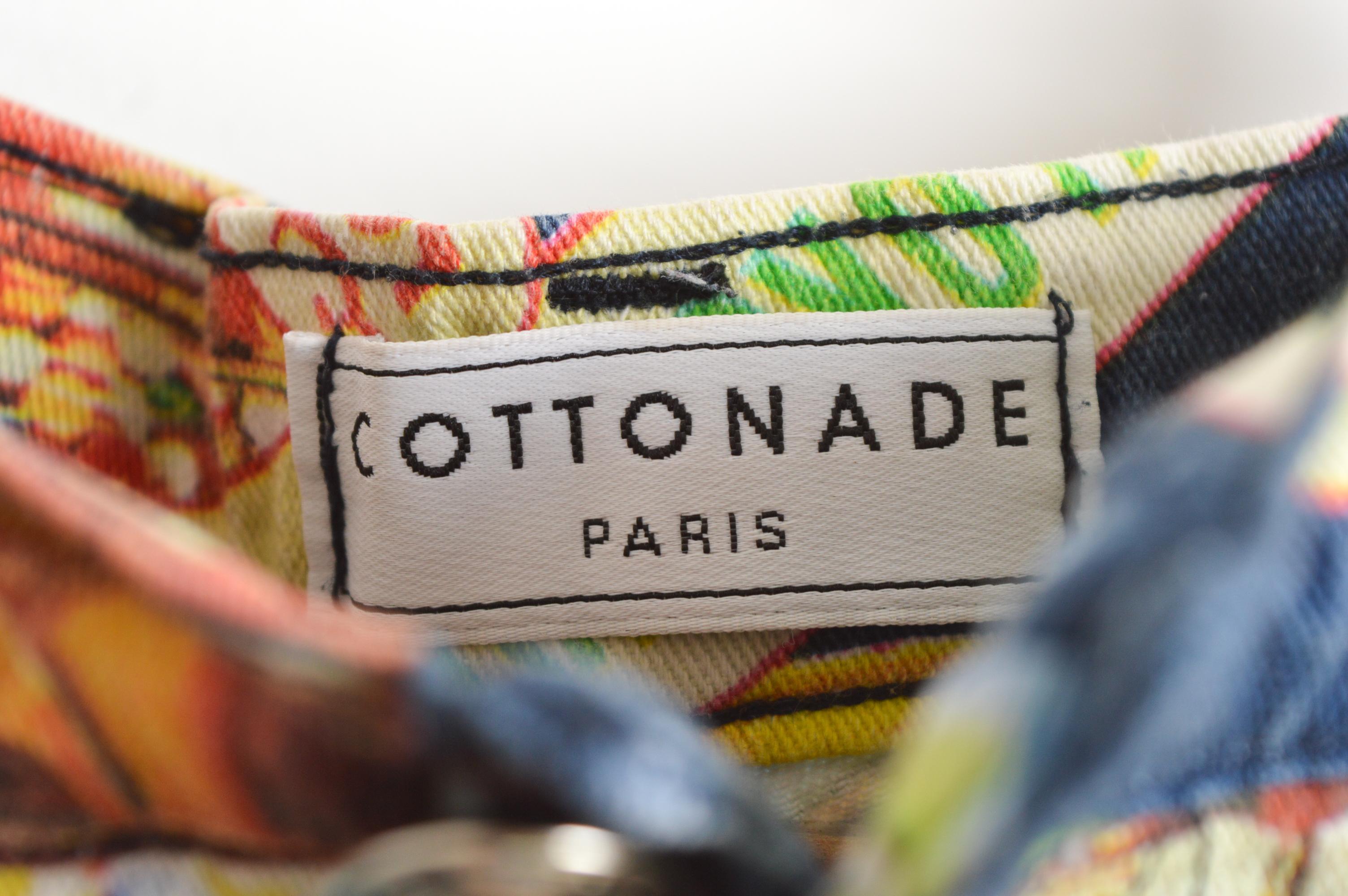 Loud 1990's COTTONADE Colorful Bubble Gum Pinball Pattern Jeans en vente 9
