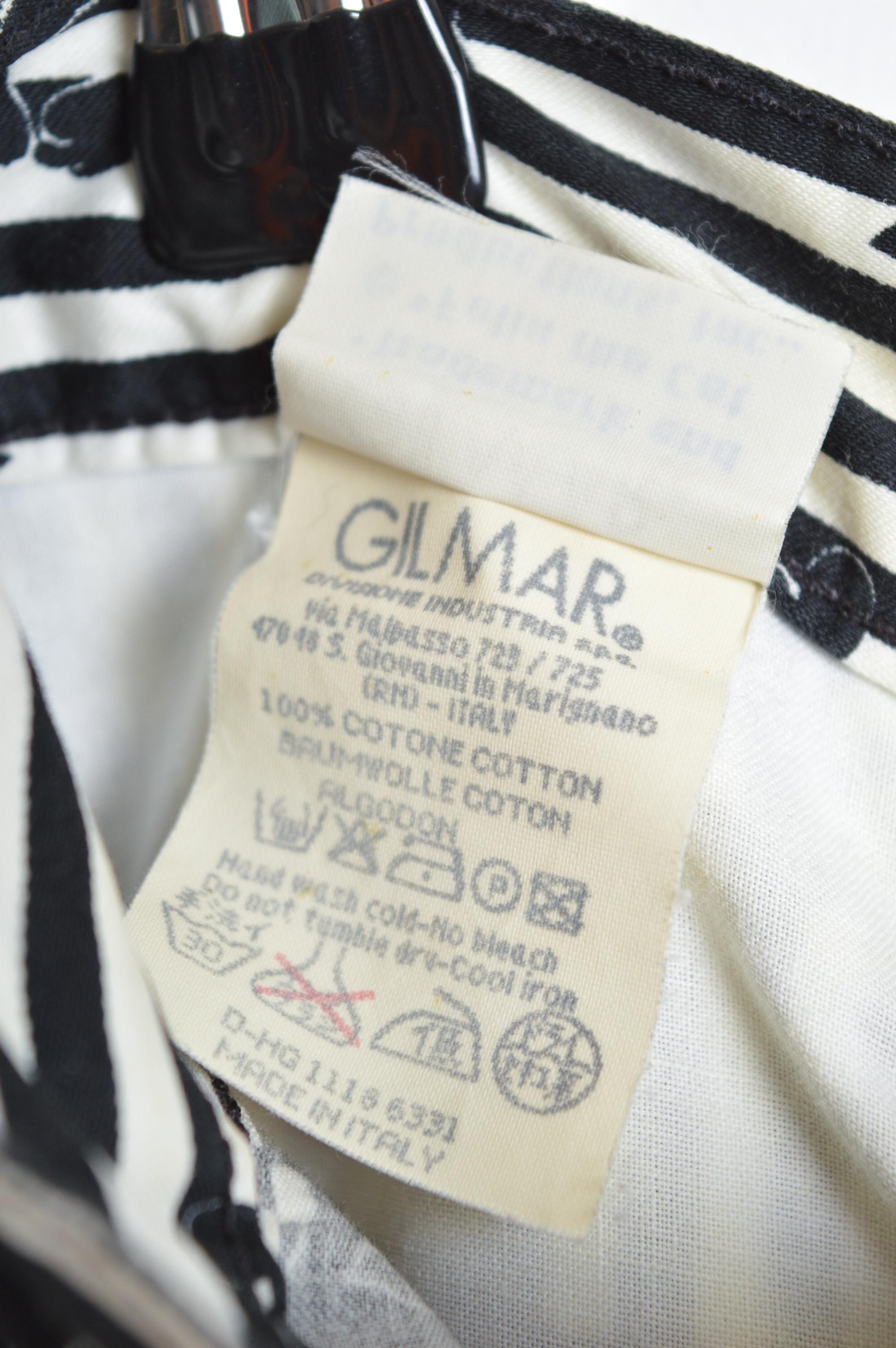 1990's Felix the House Cat Cartoon Print Jeans - Pinstriped Pants en vente 10