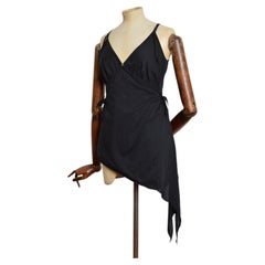Cop Copine 2000’s Vintage Technical Cross over Cotton Vest Tank Top - Camisole