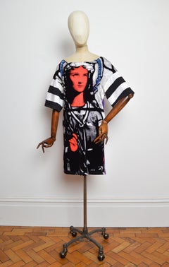 Jean Charles De Castelbajac: Minikleid mit religiösem Motiv der Jungfrau Maria aus den 2010er Jahren