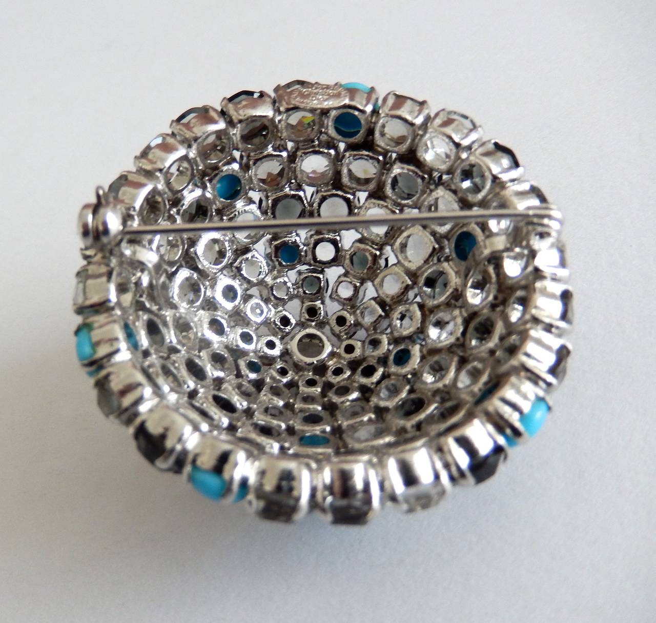 Vintage Crystal Pin by Christian Dior, 1961 1