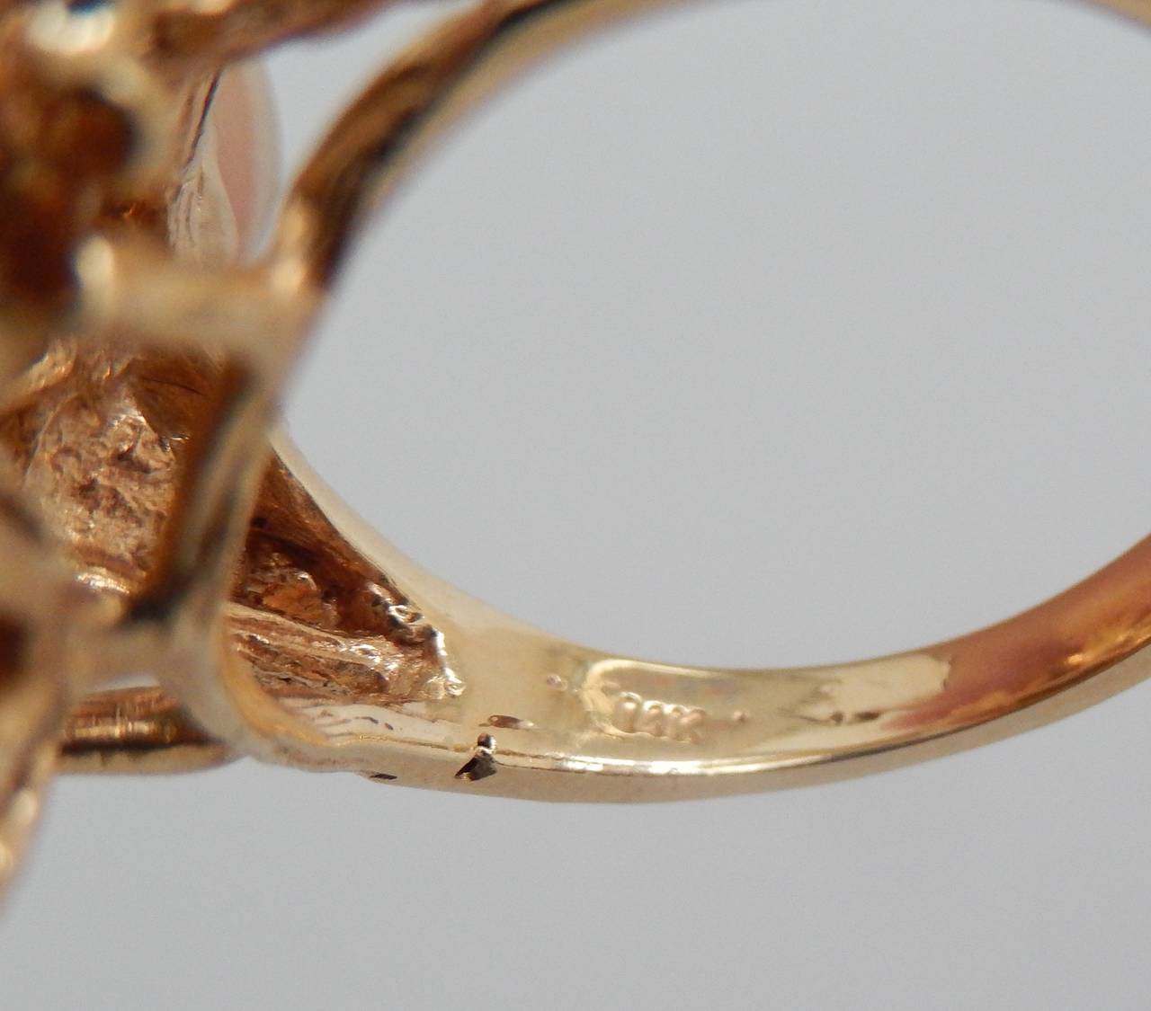 1970s Diamond Gold Ring 1
