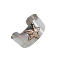 Pierre Cardin Sterling Silver/14K Gold Bracelet