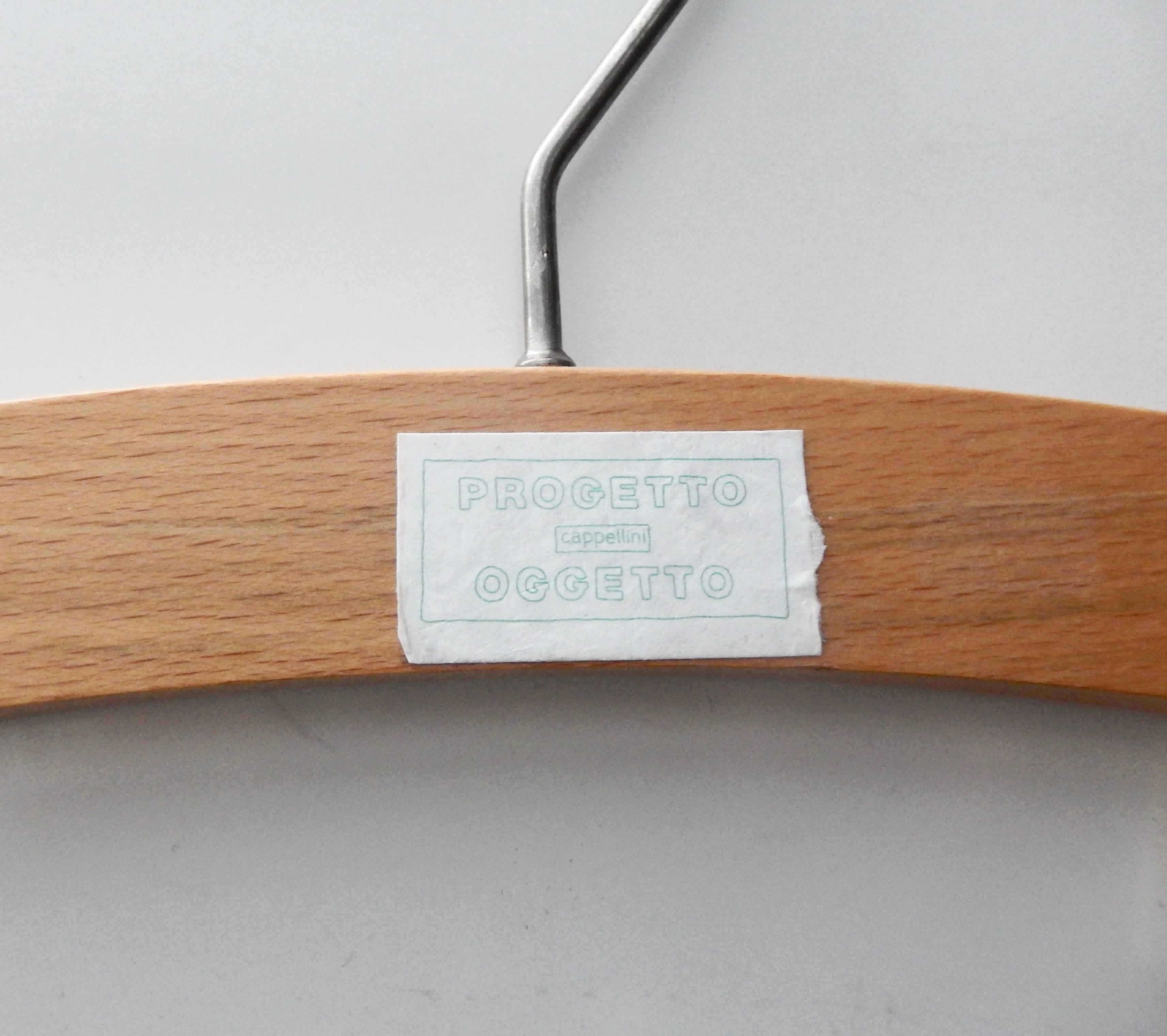 Brown 1990s Konstantin Grcic Clothes Hanger/Brush for Progetto Oggetto/Cappellini