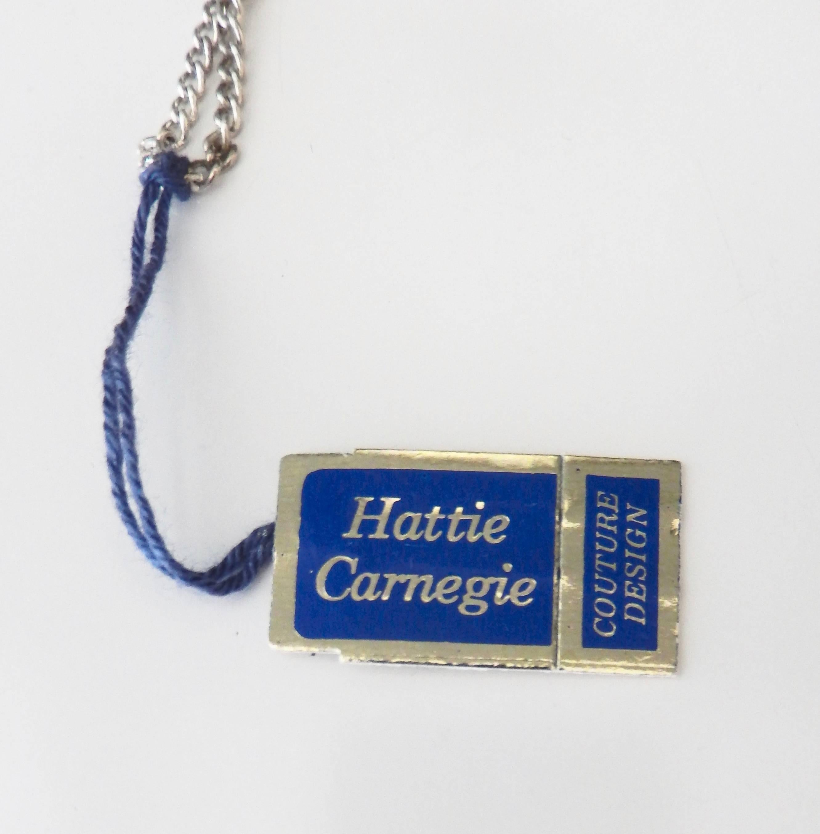 Modern 1960s Hattie Carnegie 