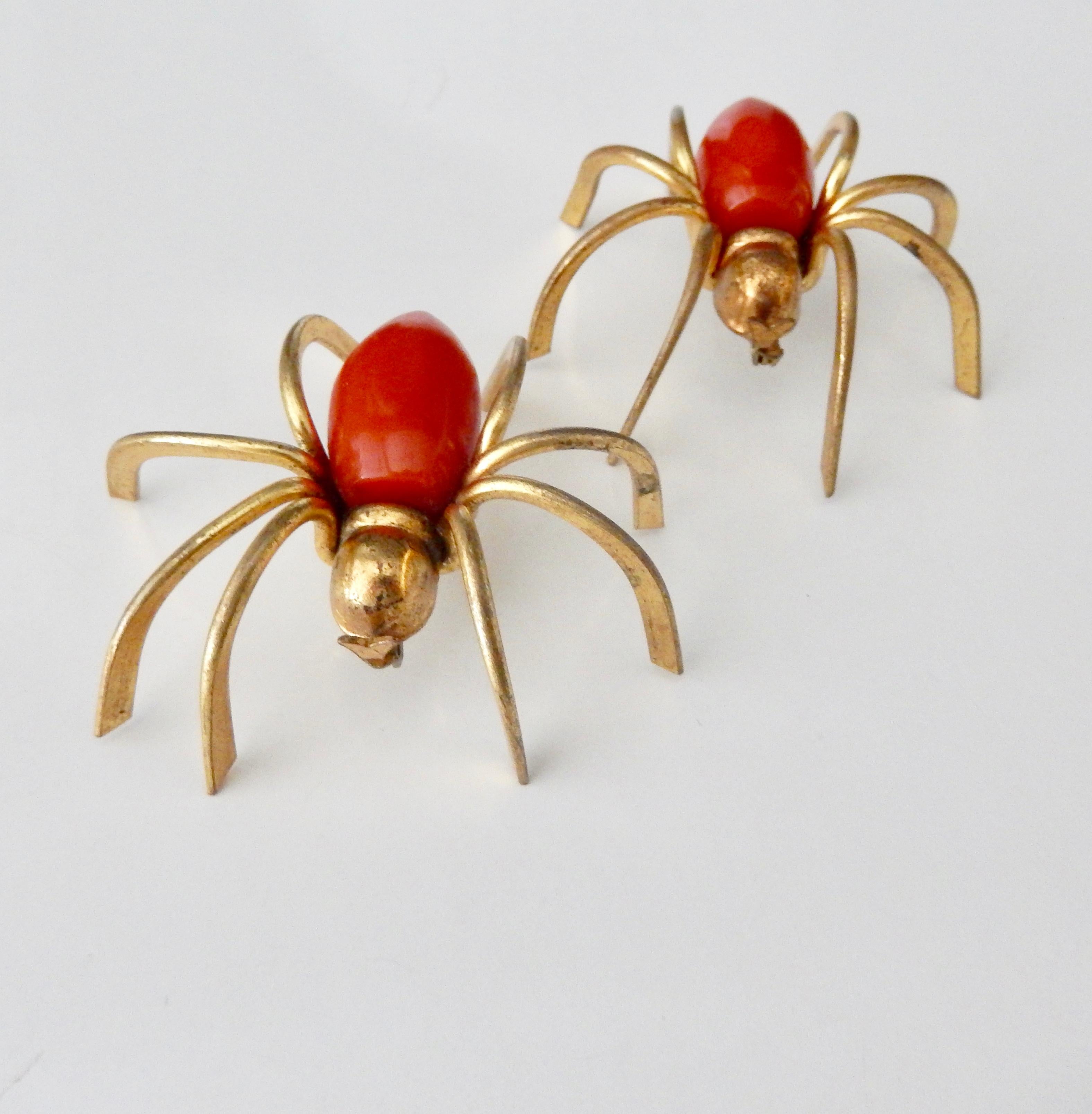 Art Deco Bakelite Spider Pin For Sale 2