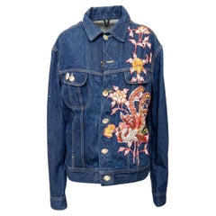 Lily Farouche Munich Embroidered Denim Jacket - '00s