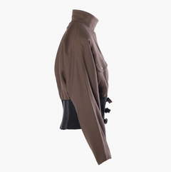 Jean Paul Gaultier Pour Gibo 1980s Corset Belt Jacket - '80s