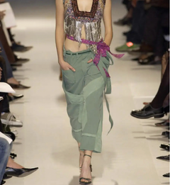 Balenciaga by Nicolas Ghesquière S/S 2002 Runway Patchwork Cargo Pants - '00s
