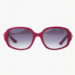 Cartier Trinity Audrey 440 Red Acetate Sunglasses - '20s